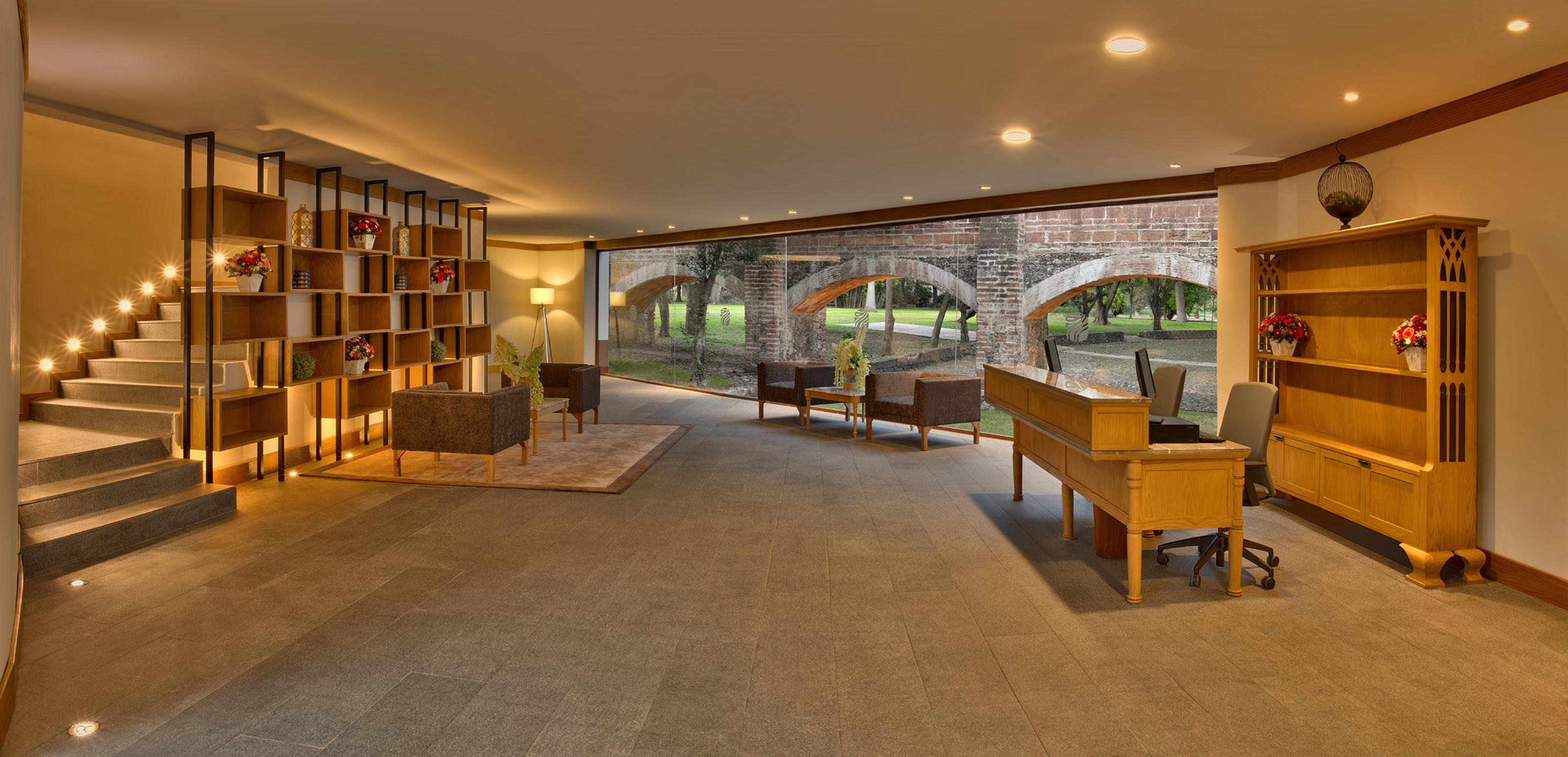 Hotel Hacienda Jurica by Brisas Querétaro Exterior foto The lobby of the hotel