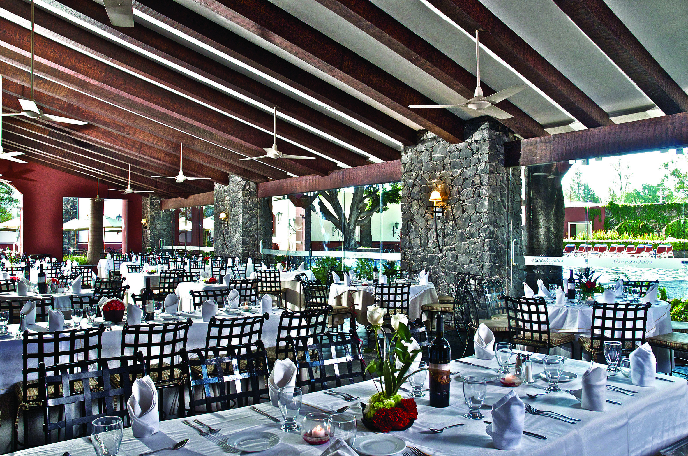 Hotel Hacienda Jurica by Brisas Querétaro Exterior foto The restaurant